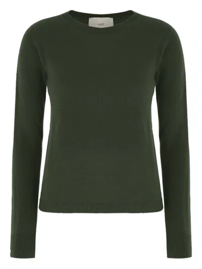 Vanisé Crew-neck Sweater In Green