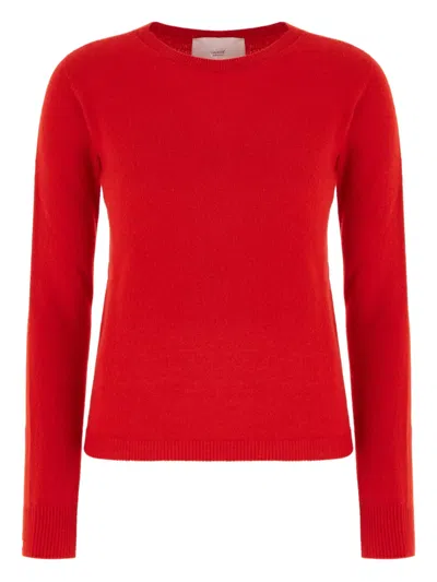 Vanisé Crew-neck Jumper In Red