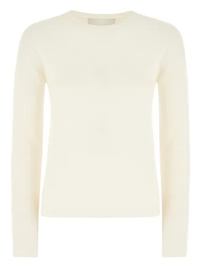 Vanisé Crew-neck Jumper In White