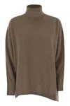 Vanisé Giuly - Maxi Cashmere Turtleneck In Brown
