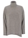 Vanisé Giuly - Maxi Cashmere Turtleneck In Gray