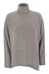 Vanisé Giuly - Maxi Cashmere Turtleneck In Gray