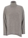 Vanisé Giuly - Maxi Cashmere Turtleneck In Gray