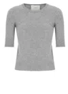 Vanisé Grey Cashmere Sweater In Gray