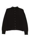 Vanisé High Neck Pullover In Black
