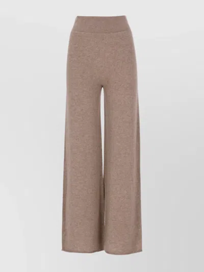 VANISÉ HIGH-RISE WIDE-LEG CASHMERE TROUSERS