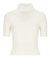 Vanisé Ivory Cashmere Sweater In White