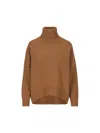 Vanisé Turtleneck Sweater In Leather