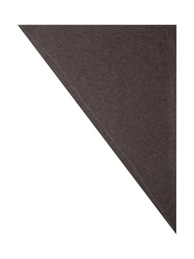 Vanisé Kitty Triangular Scarf In Cacao