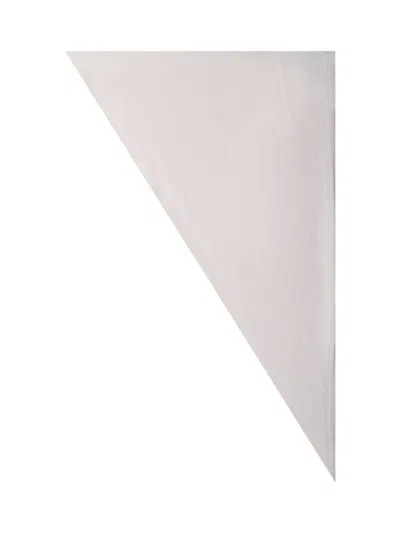 Vanisé Kitty Triangular Scarf In Stucco