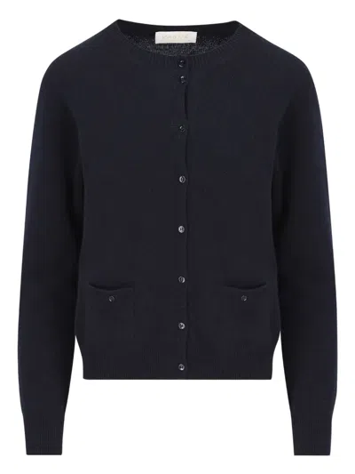 Vanisé Knitted Cardigan In Black