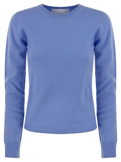 Vanisé Letitia - Cashmere Crew-neck Knitwear In Blue