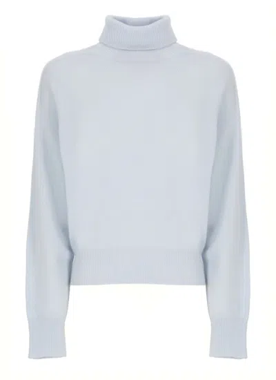 VANISÉ LIGHT BLUE CASHMERE SWEATER