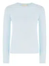 Vanisé Long-sleeve Sweater In Blue