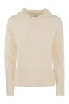 Vanisé Ivory Cashmere Sweater