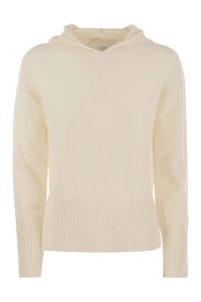 VANISÉ VANISÉ MARINA - CASHMERE SWEATER WITH HOOD