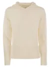 VANISÉ VANISÉ MARINA CASHMERE SWEATER WITH HOOD