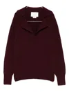 Vanisé Merino Wool And Cashmere Sweater In Brown