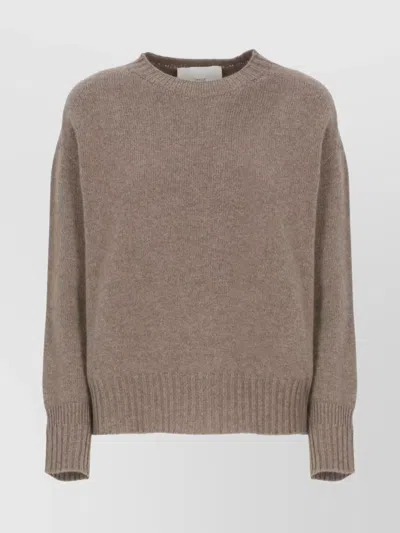 VANISÉ MERINO WOOL CREW NECK LONG SLEEVE SWEATER
