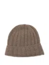Vanisé Nadine Wool Beanie Hat In Brown