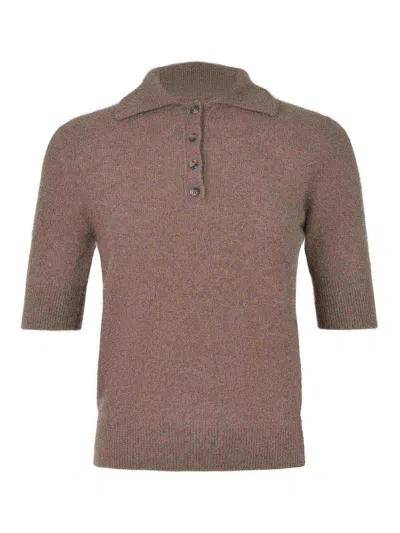 Vanisé Vanis Polo Made Of Racccon In Brown