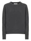 Vanisé Merino Wool And Cashmere Sweater In Gray