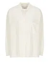 Vanisé Cashmere Cardigan Front Pocket Style In White