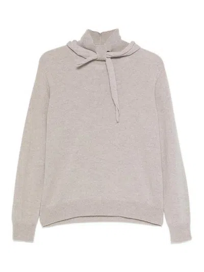 Vanisé Suéter Cuello Redondo - Gris