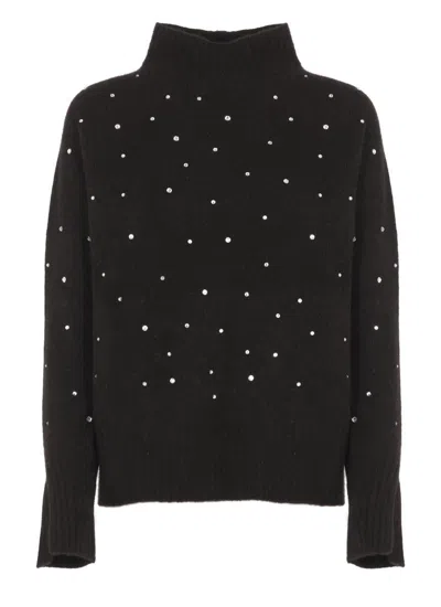 Vanisé Vanise Black Vanise' Cashmere Sweater