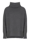 Vanisé Merino Wool And Cashmere Sweater In Gray