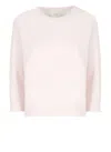 Vanisé Cashmere Sweater Crew Neckline In Pink