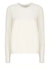 Vanisé Long-sleeve Sweater In White