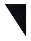 Vanisé Triangular Kitty Print Scarf In Black