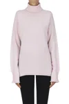 Vanisé Turtleneck Pullover In Pink