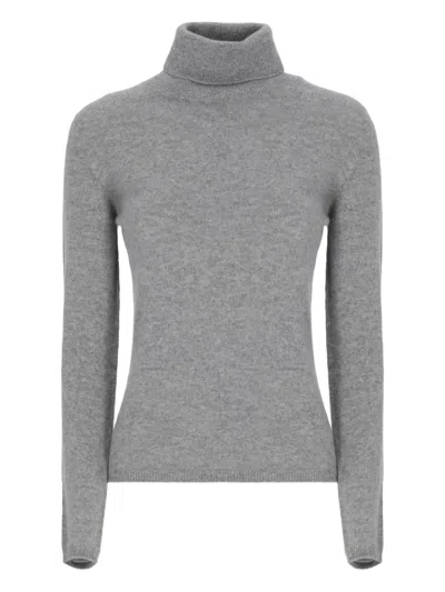 VANISÉ TURTLENECK RIBBED-TRIM SWEATER