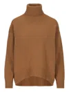 Vanisé Turtleneck Sweater In Brown