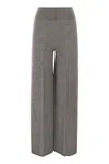 Vanisé Twist - Cashmere Wide-leg Trousers In Grey