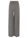 VANISÉ VANISÉ TWIST CASHMERE WIDE LEG TROUSERS