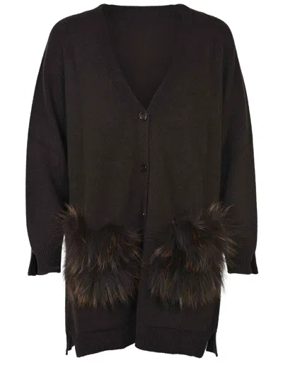 Vanisé Vanis? Cardigan In Brown