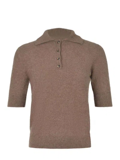 Vanisé Vanis Polo Made Of Racccon In Brown