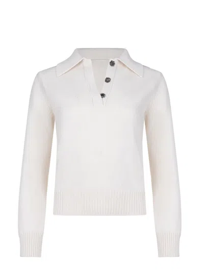 Vanisé Vanis Polo In White