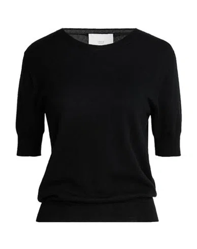 Vanisé Woman Sweater Black Size 6 Cashmere