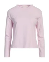 Vanisé Woman Sweater Light Pink Size 8 Viscose, Polyester In Pink