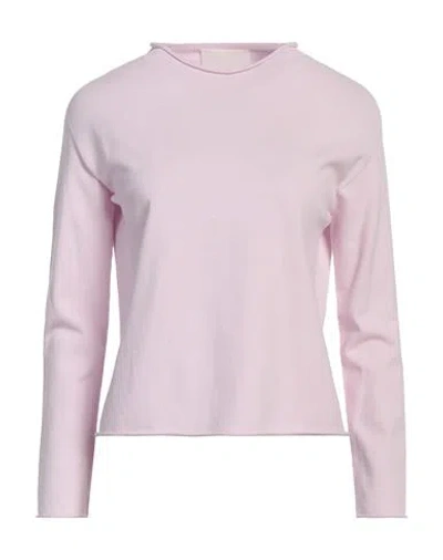 Vanisé Woman Sweater Light Pink Size 8 Viscose, Polyester