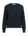 Vanisé Woman Sweater Midnight Blue Size 10 Viscose, Polyester In Blue
