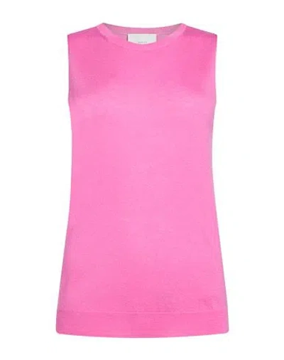 Vanisé Woman Sweater Pink Size 8 Cashmere