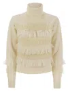 Vanisé Wool And Cashmere Blend Turtleneck Sweater