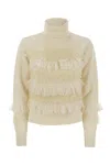 Vanisé Wool And Cashmere Blend Turtleneck Sweater