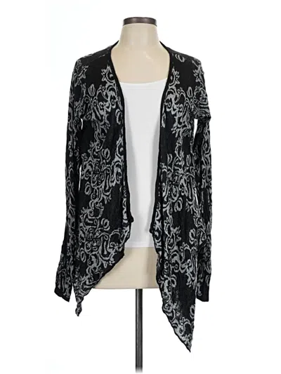 Pre-owned Vanity Cardigan Sweater In Black