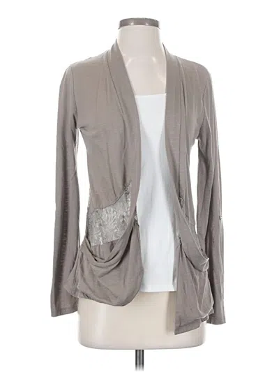 Pre-owned Vanity Cardigan Sweater In Gray